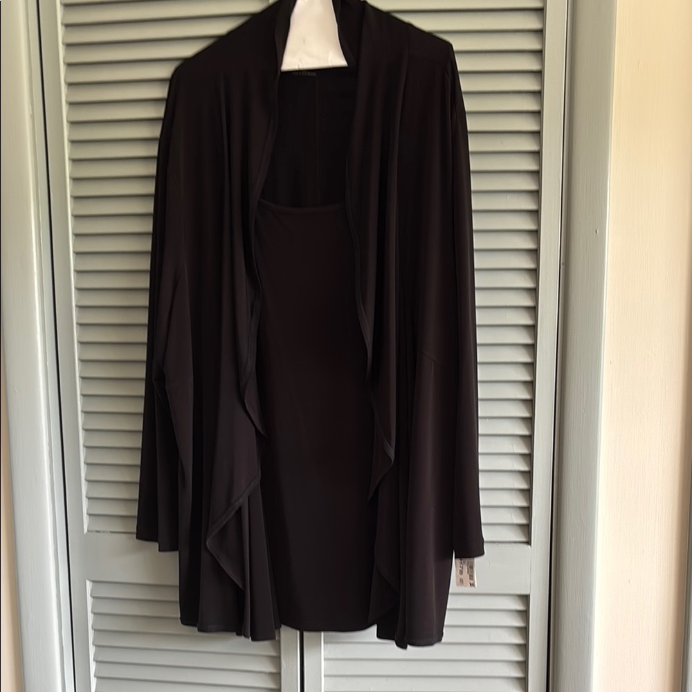 Susan Graver Black Blouse